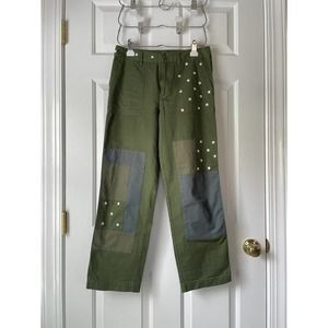 Womens Pants Jcrew Chino Green Sz 2